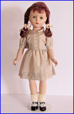 Madame Alexander 1940's Composition 21 Margaret Obrien Doll