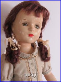 Madame Alexander 1940's Composition 21 Margaret Obrien Doll