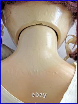 Madame Alexander 1940's Composition 21 Margaret Obrien Doll