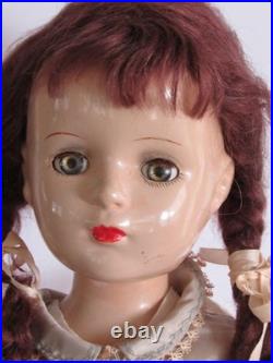Madame Alexander 1940's Composition 21 Margaret Obrien Doll