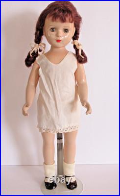 Madame Alexander 1940's Composition 21 Margaret Obrien Doll