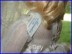 Madame Alexander 1940's Margaret 15 BRIDE Doll Hard Plastic Doll Excellent RARE