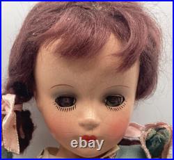 Madame Alexander 1940s Composition doll 14.5 Sleepy Eyes Margret O'Brain