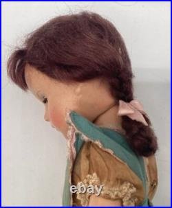 Madame Alexander 1940s Composition doll 14.5 Sleepy Eyes Margret O'Brain