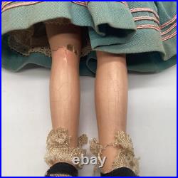 Madame Alexander 1940s Composition doll 14.5 Sleepy Eyes Margret O'Brain