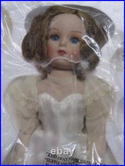 Madame Alexander 1947 Bride Doll 2001 Danbury Mint Porcelain 14 Doll NRFB
