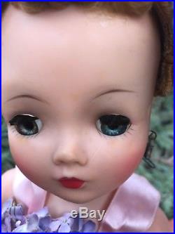 Madame Alexander 1950's Cissy Doll With Original Tagged Outfit