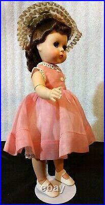 Madame Alexander 1950's! LISSY Doll Vintage Original Outfit Hat Stand LOVELY 11