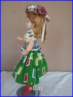 Madame Alexander 1950s vintage 20 or 21 Cissy fashion doll Ice Capades stunning