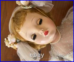 Madame Alexander 1956 Cissy Bridesmaid In Blue Gown