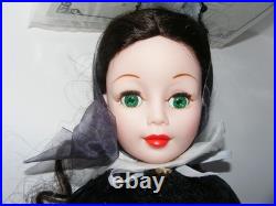 Madame Alexander 1999 BLACK MOURNING SCARLETT 21 Portrait Doll LE 704/1000