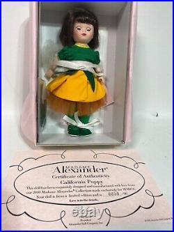 Madame Alexander 2005 MADCC California Poppy 41100 8 Doll WithBox, 1 of 60