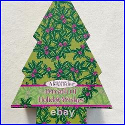 Madame Alexander 2007 Wreath of Holiday Wishes 8 Doll #46035 Eyes Flaw Read Box