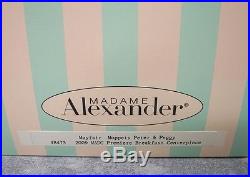 Madame Alexander 2009 MADC Mayfair Moppets Peter & Peggy Premiere Breakfast Pc