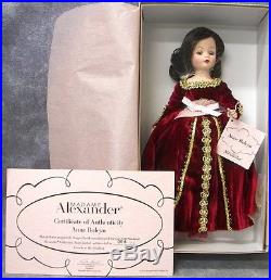 Madame Alexander 2010 Anne Boleyn Collector Doll10 TallNew