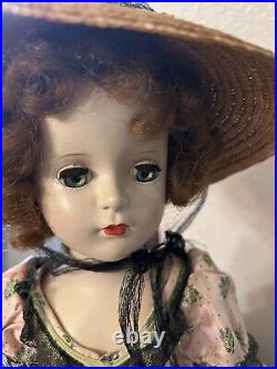 Madame Alexander 20 1953 Glamour Girl Picnic Day Margaret Doll