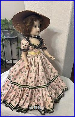 Madame Alexander 20 1953 Glamour Girl Picnic Day Margaret Doll