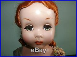Madame Alexander 21 Arlene Dahl Mystery Portrait Doll 1951 Maggie Face Redhead
