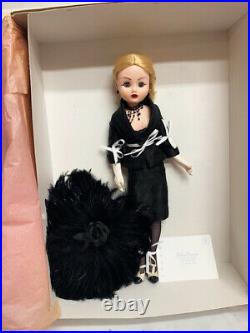 Madame Alexander 21 Cissy Haute Couture in Black Suit Clothes Feather Hat & Box