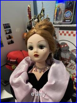 Madame Alexander 21 Doll ONYX VELVET AND LACE GALA GOWN & COAT 67304 Brand New
