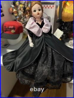 Madame Alexander 21 Doll ONYX VELVET AND LACE GALA GOWN & COAT 67304 Brand New