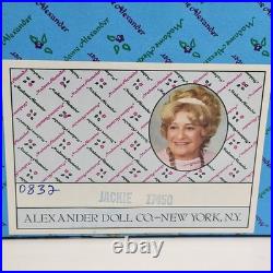 Madame Alexander 21 Inch Jackie Kennedy Travel Ensemble 1745 Doll In Box With COA