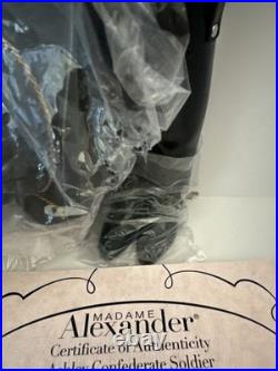 Madame Alexander 21 Rare Ashley Confederate Soldier 64075 box, Coa 9/20 Cissy