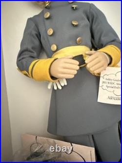 Madame Alexander 21 Rare Ashley Confederate Soldier 64075 box, Coa 9/20 Cissy