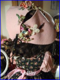Madame Alexander 24 Binnie Winnie Walker Doll Hurricane Brunette ORIG Hat Dress