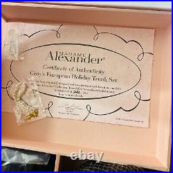 Madame Alexander 33190 Cissy's European Holiday 9 Trunk Set With Box, Accessories