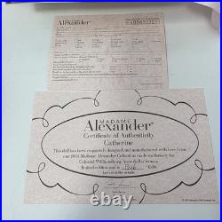 Madame Alexander 33890 Catherine Doll 8 Colonial Williamsburg NIB Vintage 2003