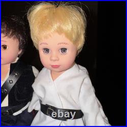 Madame Alexander 35515 Star Wars 8 Dolls (Luke Skywalker, Leia, Hans Solo) 2002