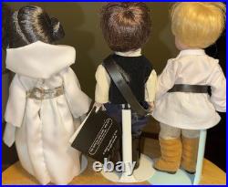 Madame Alexander 35515 Star Wars 8 Dolls (Luke Skywalker, Leia, Hans Solo) 2002
