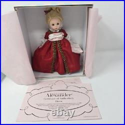 Madame Alexander 38040 Diana Doll 8 Colonial Williamsburg NIB 2006