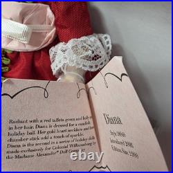 Madame Alexander 38040 Diana Doll 8 Colonial Williamsburg NIB 2006