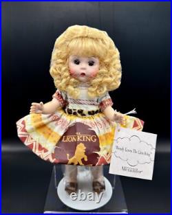 Madame Alexander #40340 Wendy Loves The Lion King Pre-Owned Excellant Condition