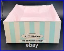 Madame Alexander #40340 Wendy Loves The Lion King Pre-Owned Excellant Condition