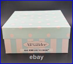 Madame Alexander #40340 Wendy Loves The Lion King Pre-Owned Excellant Condition
