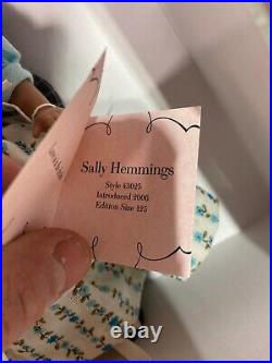 Madame Alexander 43025 Sally Hemmings Doll 8 LE doll 1 of 150 WithCOA, Box, Tags