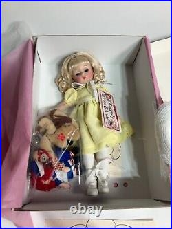 Madame Alexander 46390 Marcella and Ragged Ann and Andy 12 Doll With Box & COA