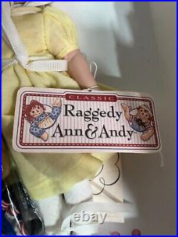 Madame Alexander 46390 Marcella and Ragged Ann and Andy 12 Doll With Box & COA