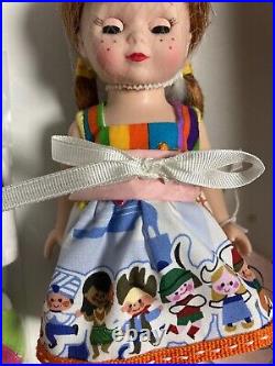 Madame Alexander 46540 It's a Small World 8 Doll With Box, Accessories and Tags