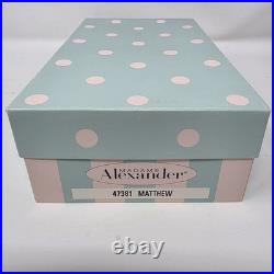 Madame Alexander 47381 Matthew Doll 8 Colonial Williamsburg NIB 2007