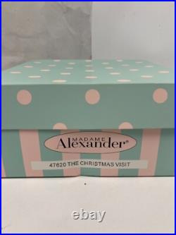 Madame Alexander 47620 The Christmas Visit 7 Doll With Box, Accessories & COA