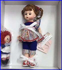 Madame Alexander 47635 Raggedy Ann Play date With Accessories COA 46/300