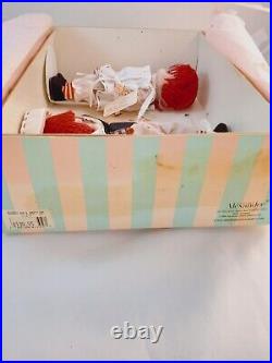Madame Alexander 47745 Raggedy Ann and Andy Set 8 Doll With Box