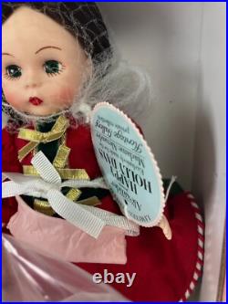 Madame Alexander 47781 Happy Holly Days! 8 Doll With Box, Accessories, COA+Tags