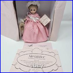 Madame Alexander 48215 Emma Doll 8 Colonial Williamsburg NIB 2008