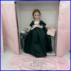 Madame Alexander 49195 Clara Colonial Williamsburg Doll NIB COA Ltd Ed 10 Inch