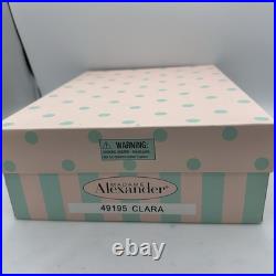 Madame Alexander 49195 Clara Colonial Williamsburg Doll NIB COA Ltd Ed 10 Inch